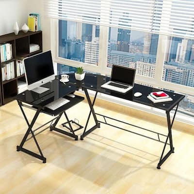 Buy L Shaped Desks Glass Online At Overstock Our Best Home