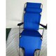 Portable Blue Steel Dual Purposes Extendable Folding Reclining Chair - Thumbnail 4