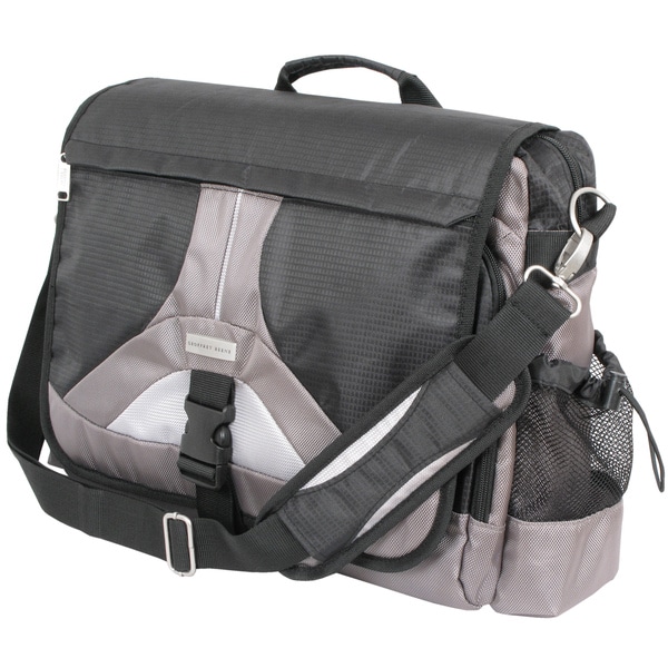 Shop Geoffrey Beene Tech 17-inch Laptop Messenger Bag - Overstock - 14541058