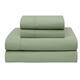 Wrinkle-free 420 Thread Count Cotton Bed Sheet Set - Sage - California King