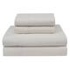 Wrinkle-free 420 Thread Count Cotton Bed Sheet Set - Ivory - California King