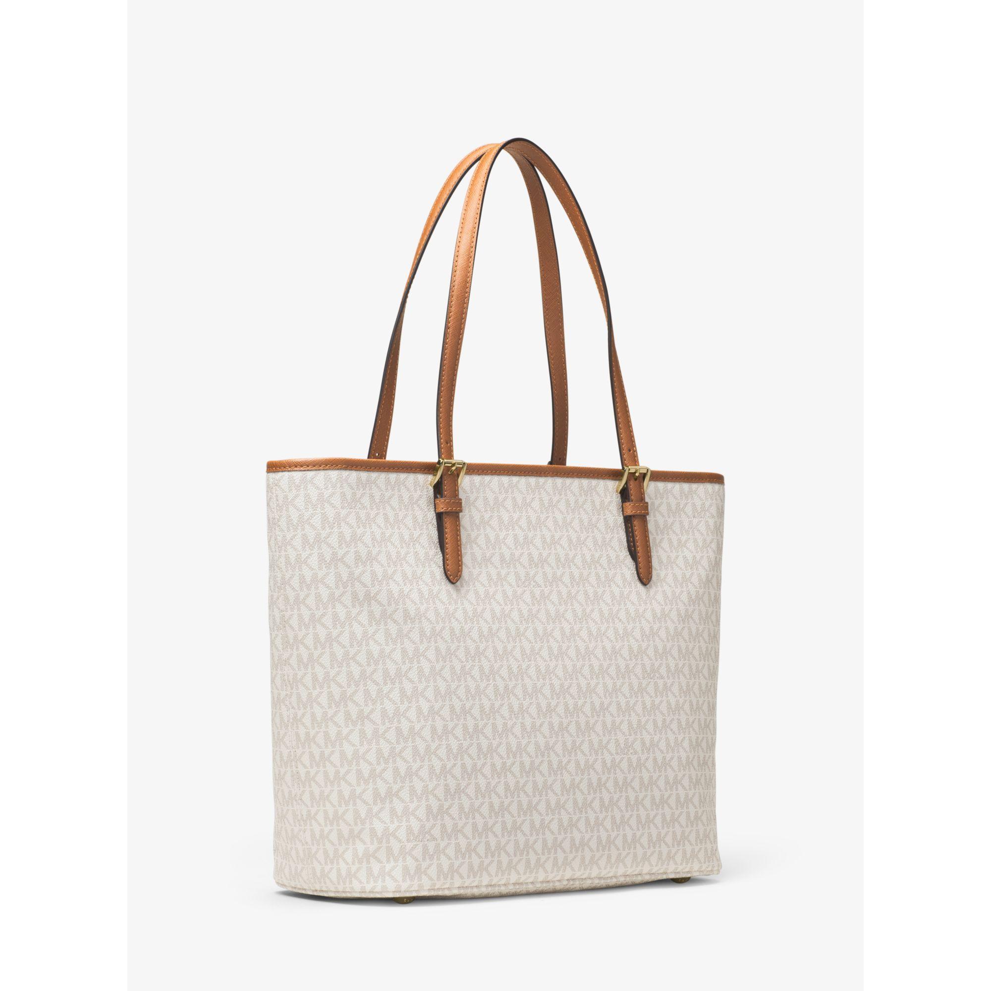 michael kors large snap pocket tote