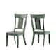 Option Antique Sage Green Chairs