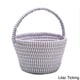 preview thumbnail 2 of 5, Colonial Mills Easter Cotton Ticking Basket Purple