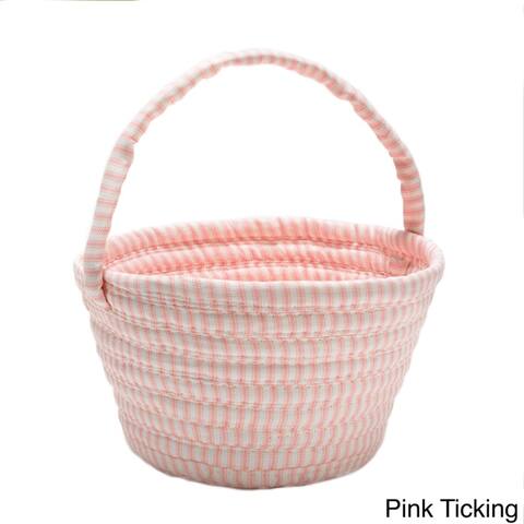 Colonial Mills Easter Cotton Ticking Basket