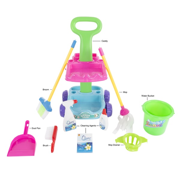 pretend play cleaning set