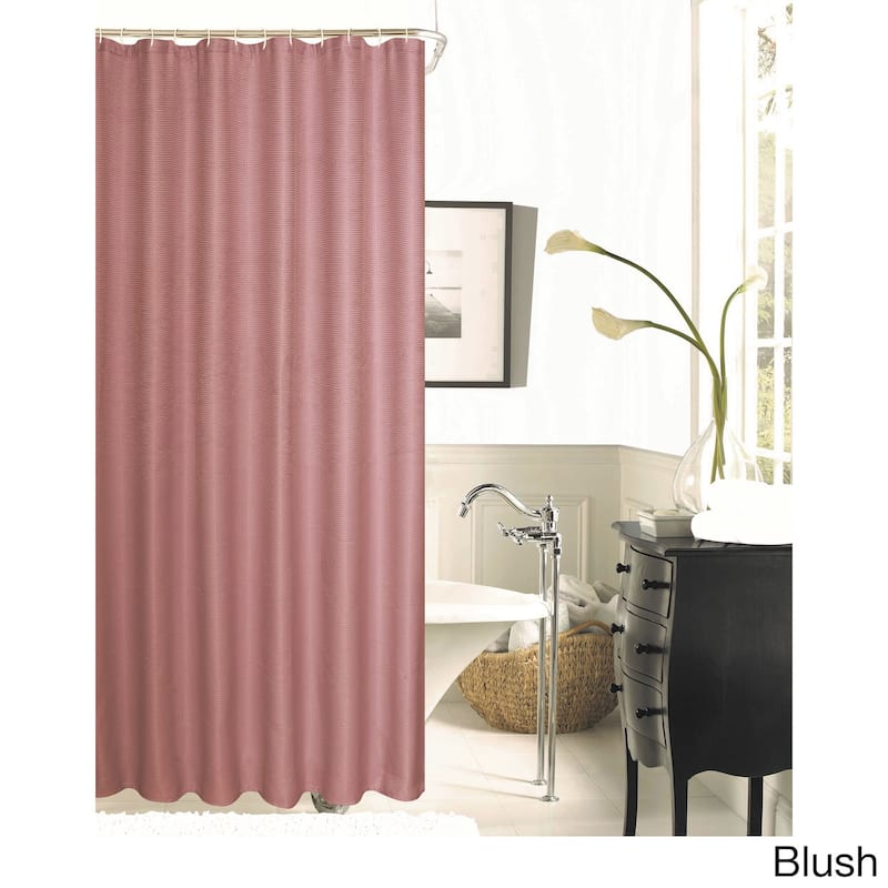 Hotel Waffle Shower Curtain