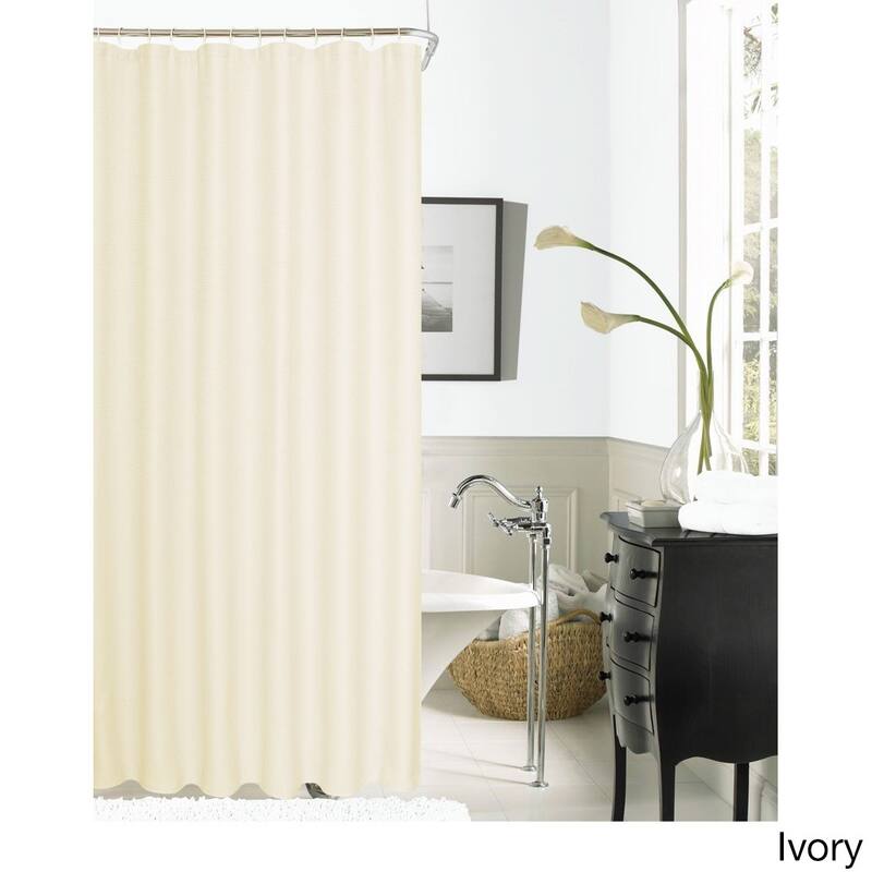 Hotel Waffle Shower Curtain