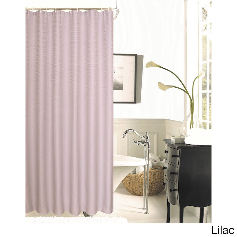 Hotel Waffle Shower Curtain