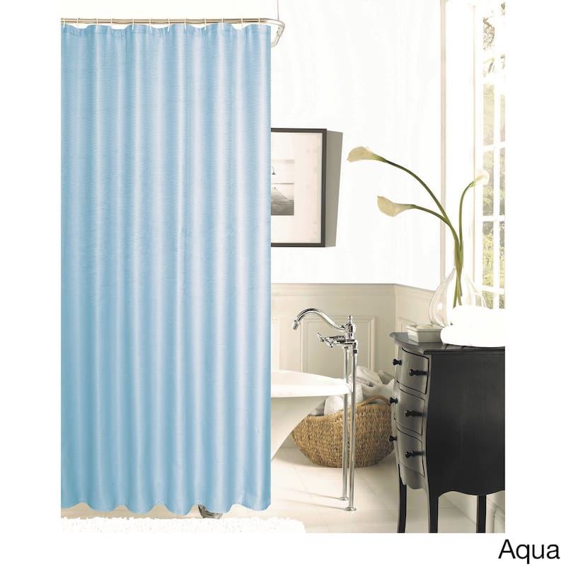 Hotel Waffle Shower Curtain