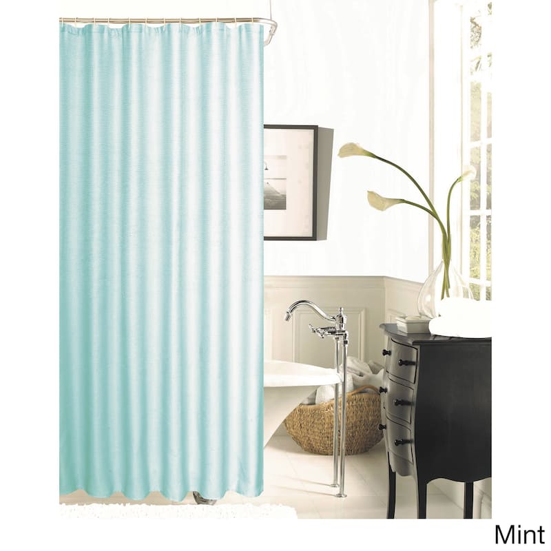 Hotel Waffle Shower Curtain