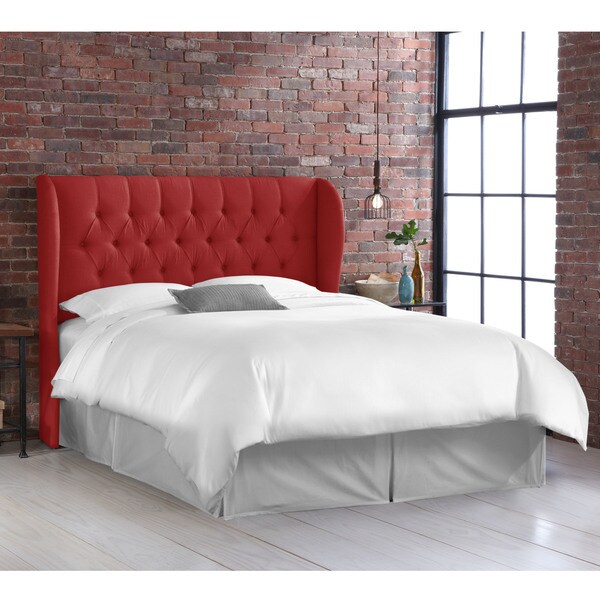 Skyline Furniture Tufted Wingback Headboard in Linen Bed Bath Beyond 14547811