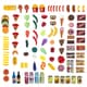 preview thumbnail 6 of 6, Hey! Play! Pretend Play Assorted Food Set Fresh, Boxed and Canned Food