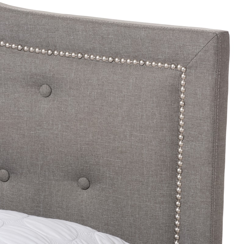Copper Grove Brentwood Contemporary Tufted Upholstered Panel Bed