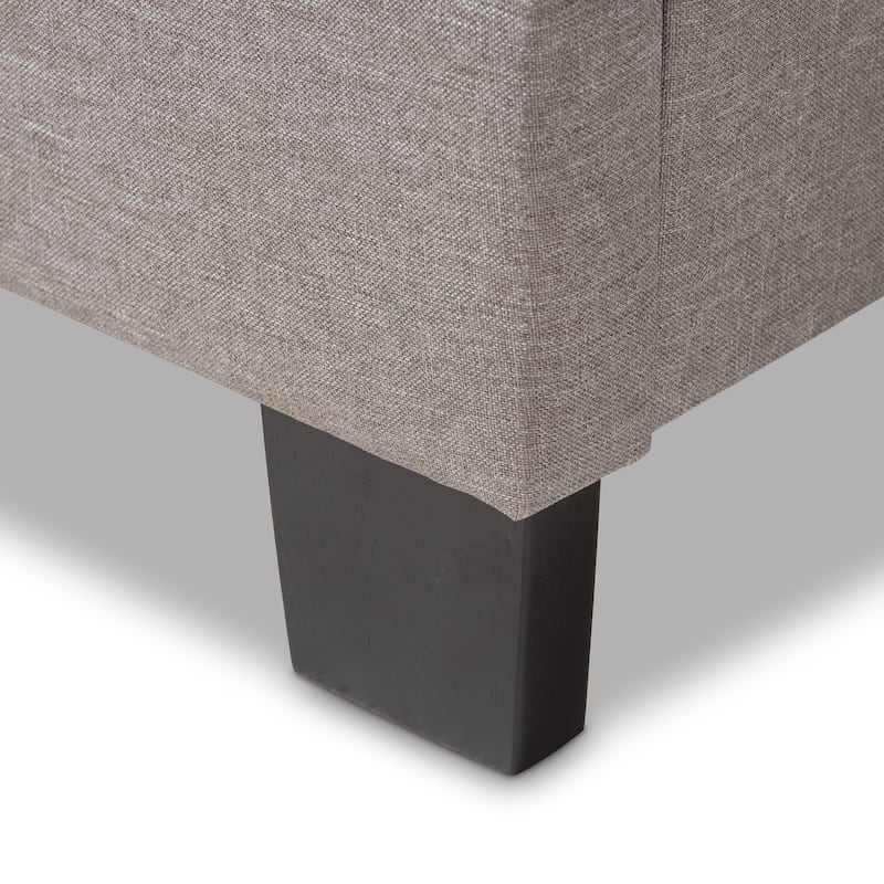 Copper Grove Brentwood Contemporary Tufted Upholstered Panel Bed