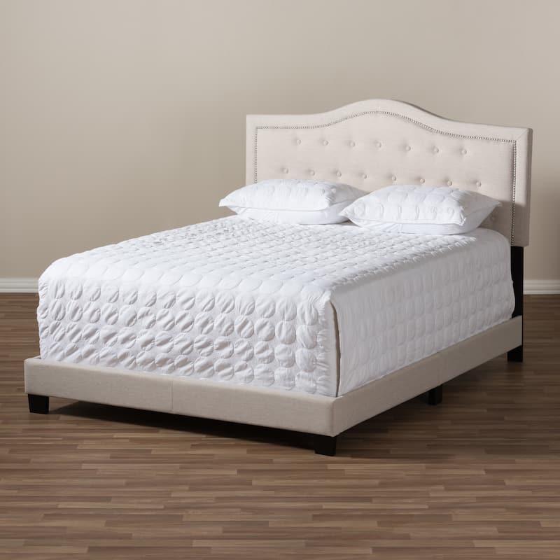 Copper Grove Brentwood Contemporary Tufted Upholstered Panel Bed