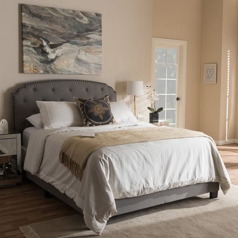 Copper Grove Brentwood Contemporary Fabric Bed
