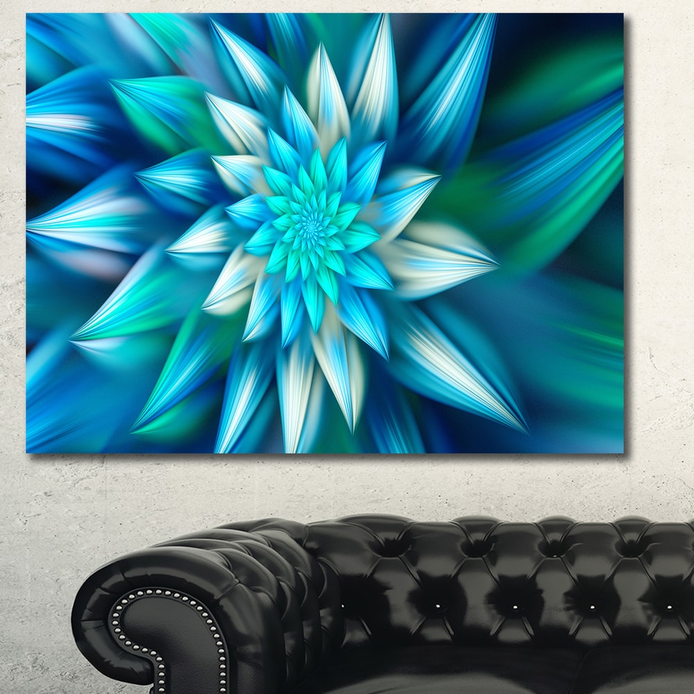 Fractal Flower Multi Panel Canvas Wall Art l by Stunning Canvas Prints