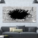 preview thumbnail 1 of 7, Strick & Bolton "Abstract Broken Wall 3D Design" Canvas Wall Art