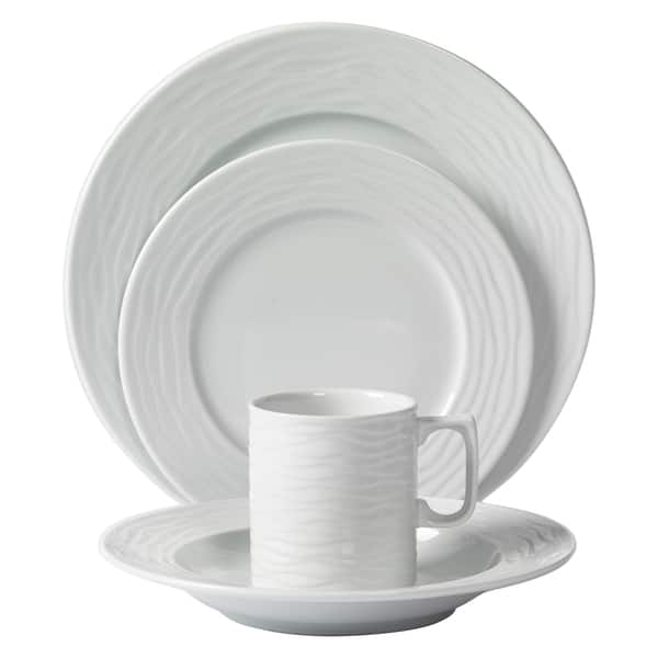 White Porcelain Dinnerware - Bed Bath & Beyond