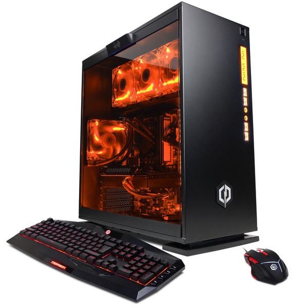 CYBERPOWERPC Gamer Supreme Liquid Cool SLC8520OS With AMD Ryzen 7 2700X 3.7GHz Gaming Computer