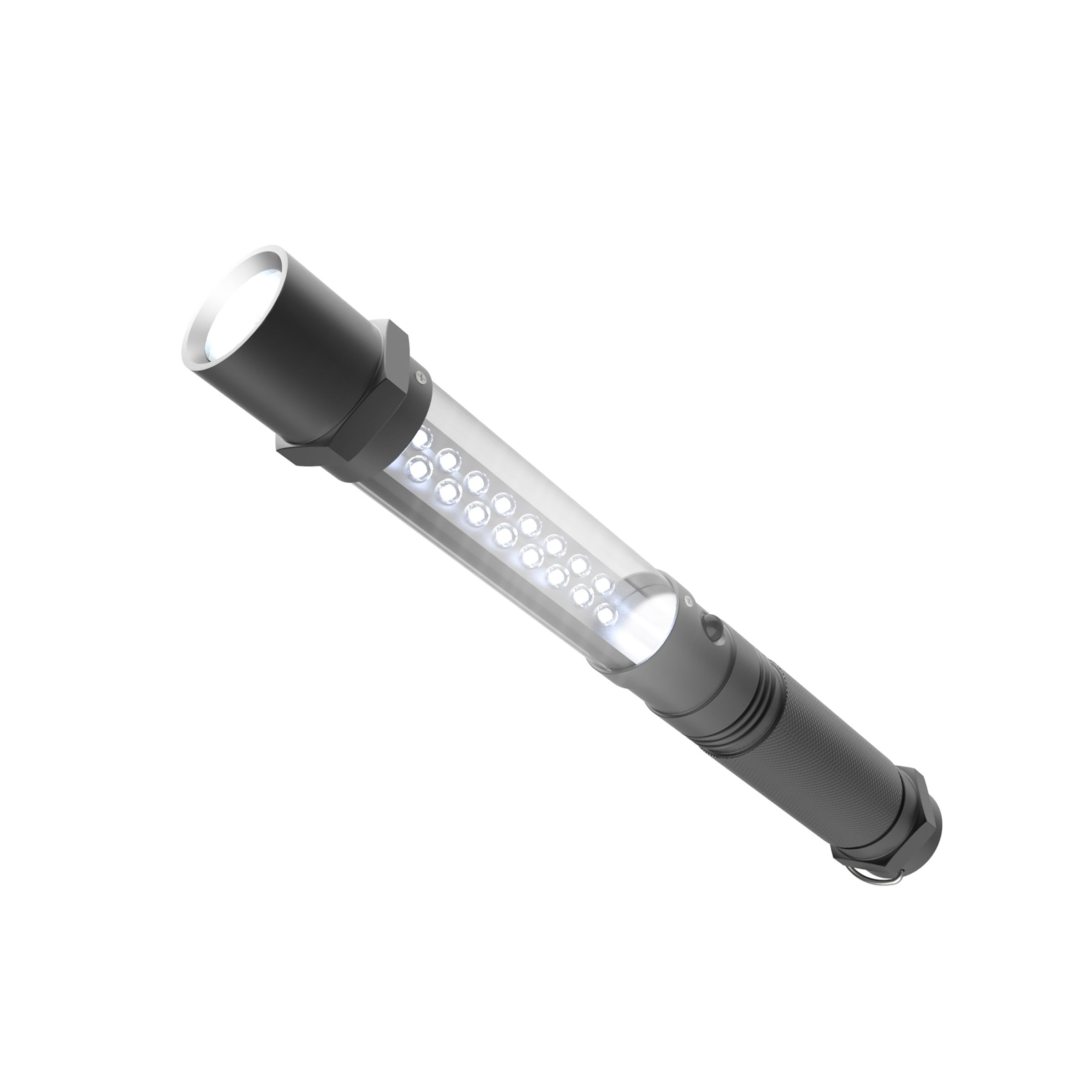 Hanging Aluminum Led Flashlight 90 Lumens Handheld Dual Beam Spotlight With Magnetic Base By Stalwart Hanging Aluminum Led Flashlight 90 Lumens Handheld Dual Beam Spotlight With Magnetic Base By Stalwart