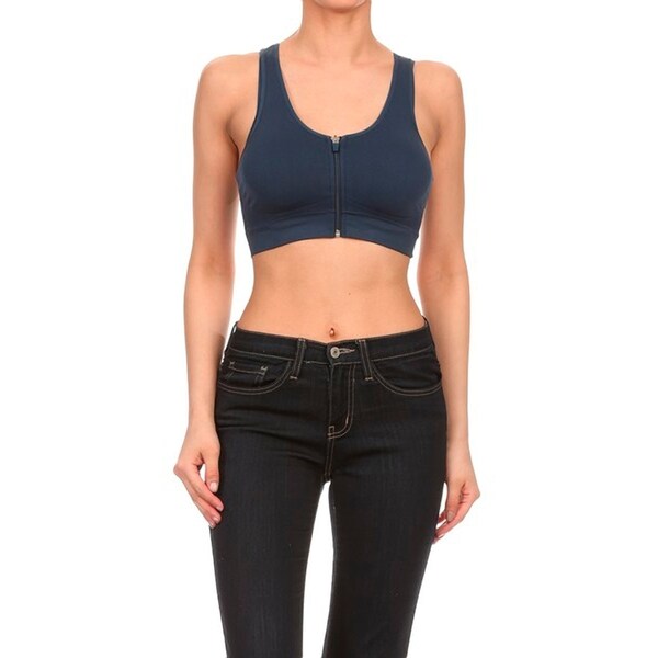 zip up sports bra canada