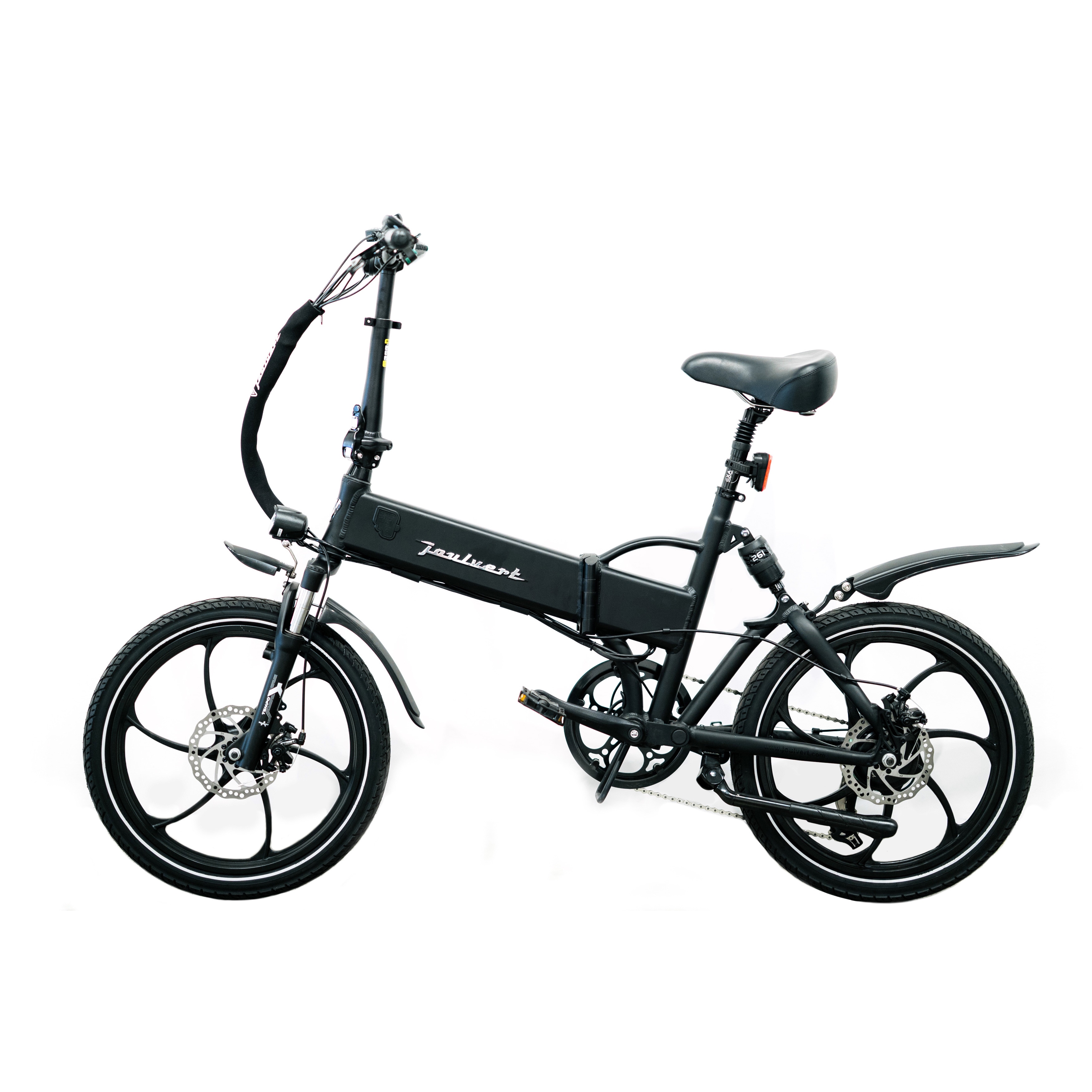 Joulvert Stealth Folding Electric Bicycle 20 inch wheels Black Bed Bath Beyond 14564227