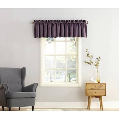 Porch & Den Inez Rod Pocket Room Darkening Window Valance