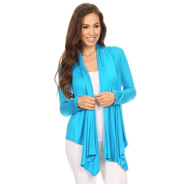 turquoise cardigan womens