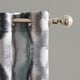 preview thumbnail 9 of 18, Sun Zero Cortez Watercolor Print Room Darkening Grommet Curtain Panel, Single Panel