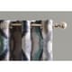 preview thumbnail 8 of 18, Sun Zero Cortez Watercolor Print Room Darkening Grommet Curtain Panel, Single Panel