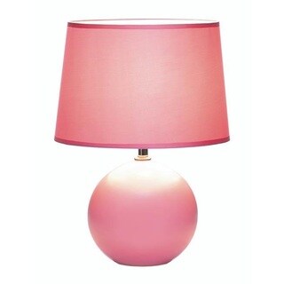 Shop Scarsdale Pink Table lamp - Free Shipping Today - Overstock.com ...