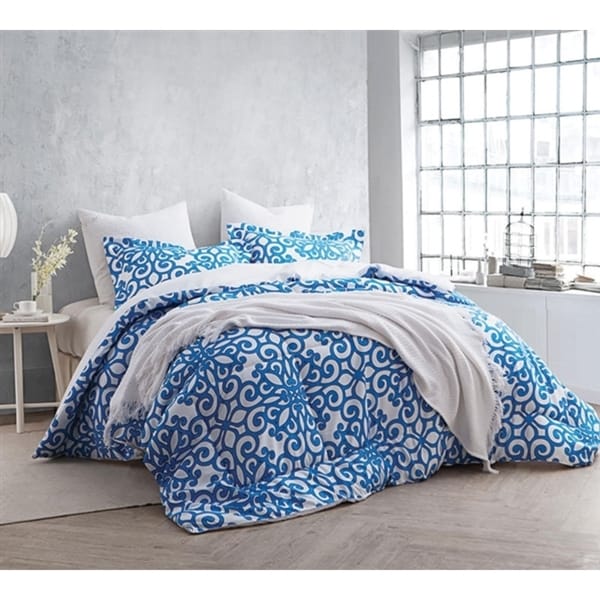 BYB Crystalline Blue Comforter (Shams Not Included)
