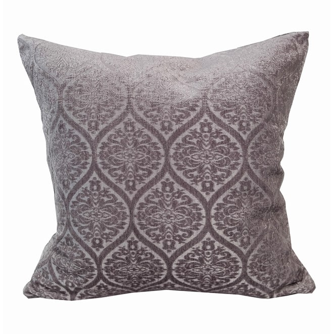 Home Accent Pillows Lilac Chenille Jacquard Throw Pillow - Purple