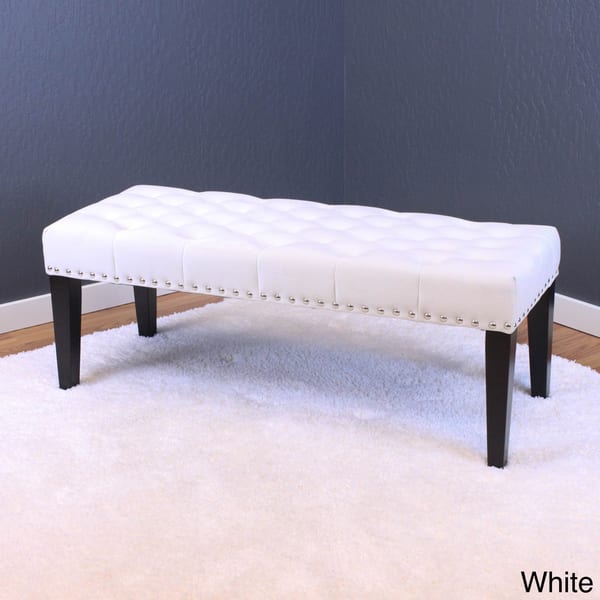 Shop Silver Orchid Orla Velvet Bench Overstock 14565637