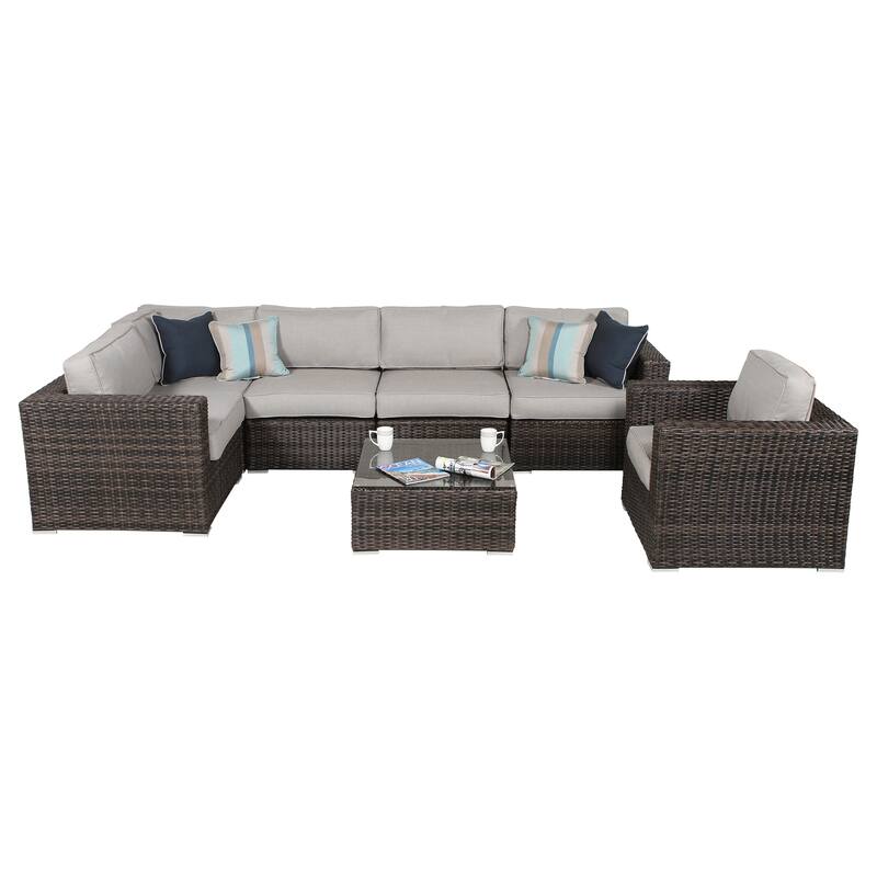 Camden 7-piece Conversation Set by Living Source International