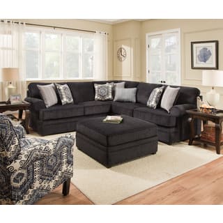 Simmons Upholstery Sectional Sofas For Less Simmons Upholstery Bellamy Slate Sectional