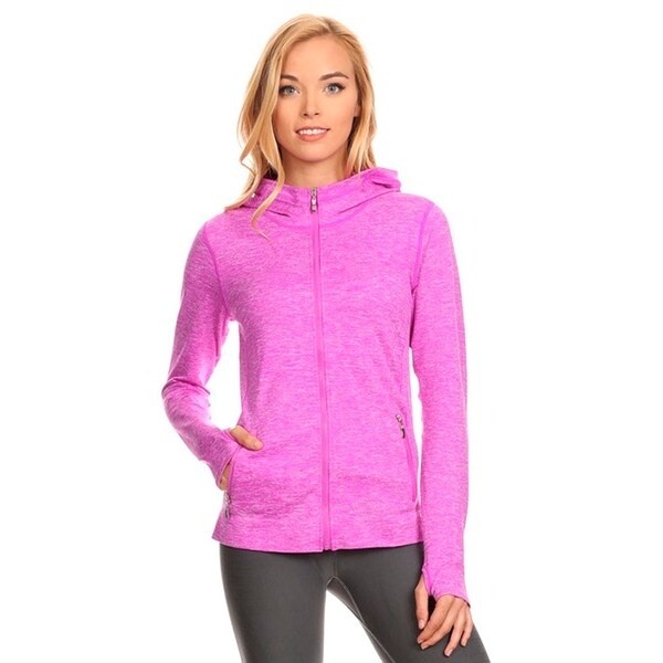 pink activewear jacket