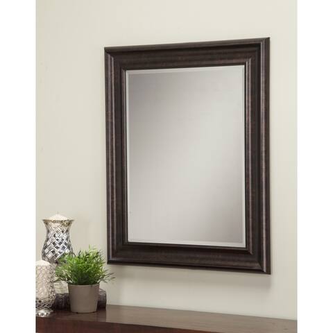 Bedroom Mirrors Online At Our Best Furniture Sandberg Furniture Oil Rubbed Bronze 36 X 30 Inch Wall Mirror