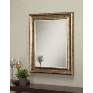 Gold Rectangular Mirrors Online At Our Best Sandberg Furniture Antique Gold 36 X 30 Inch Wall Mirror