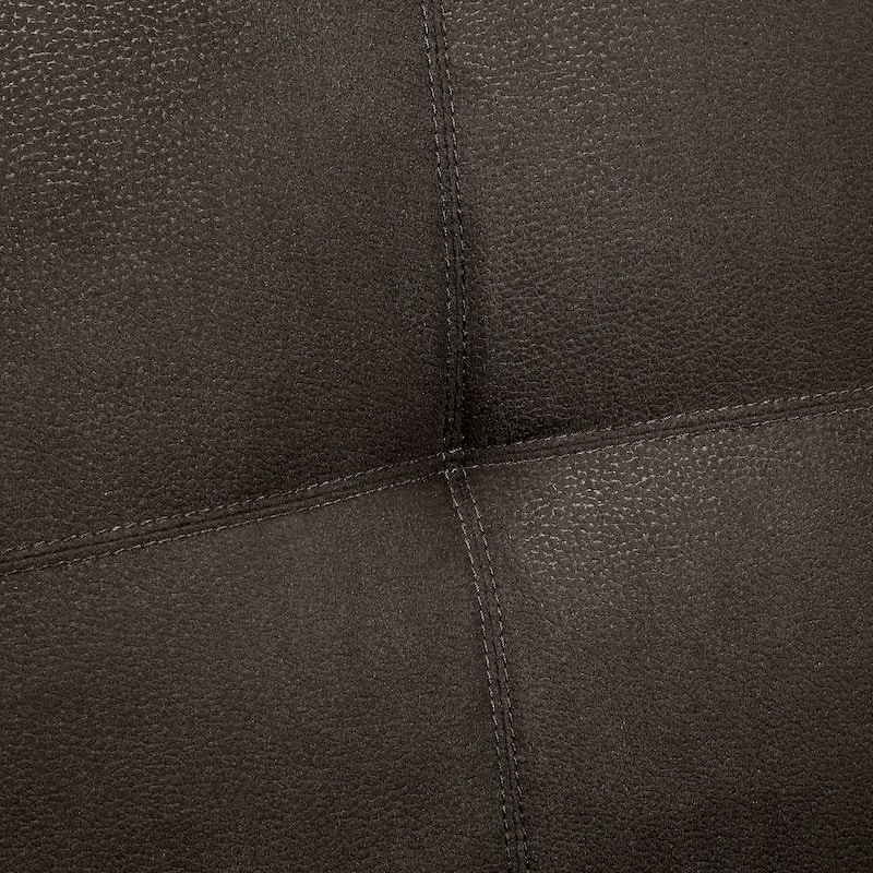 Kore Transitional Brown Fabric Tufted Storage Futon Sofa by Furniture of America