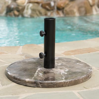 Dunes 30-pound Round Granite Umbrella Base Holder by Christopher Knight Home