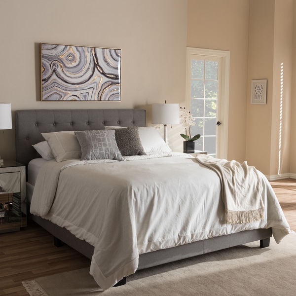Porch & Den Bandai Contemporary Fabric Bed. Opens flyout.