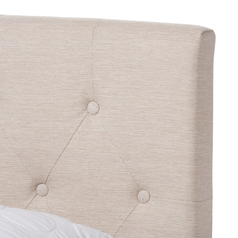 Porch & Den Bandai Contemporary Fabric Bed