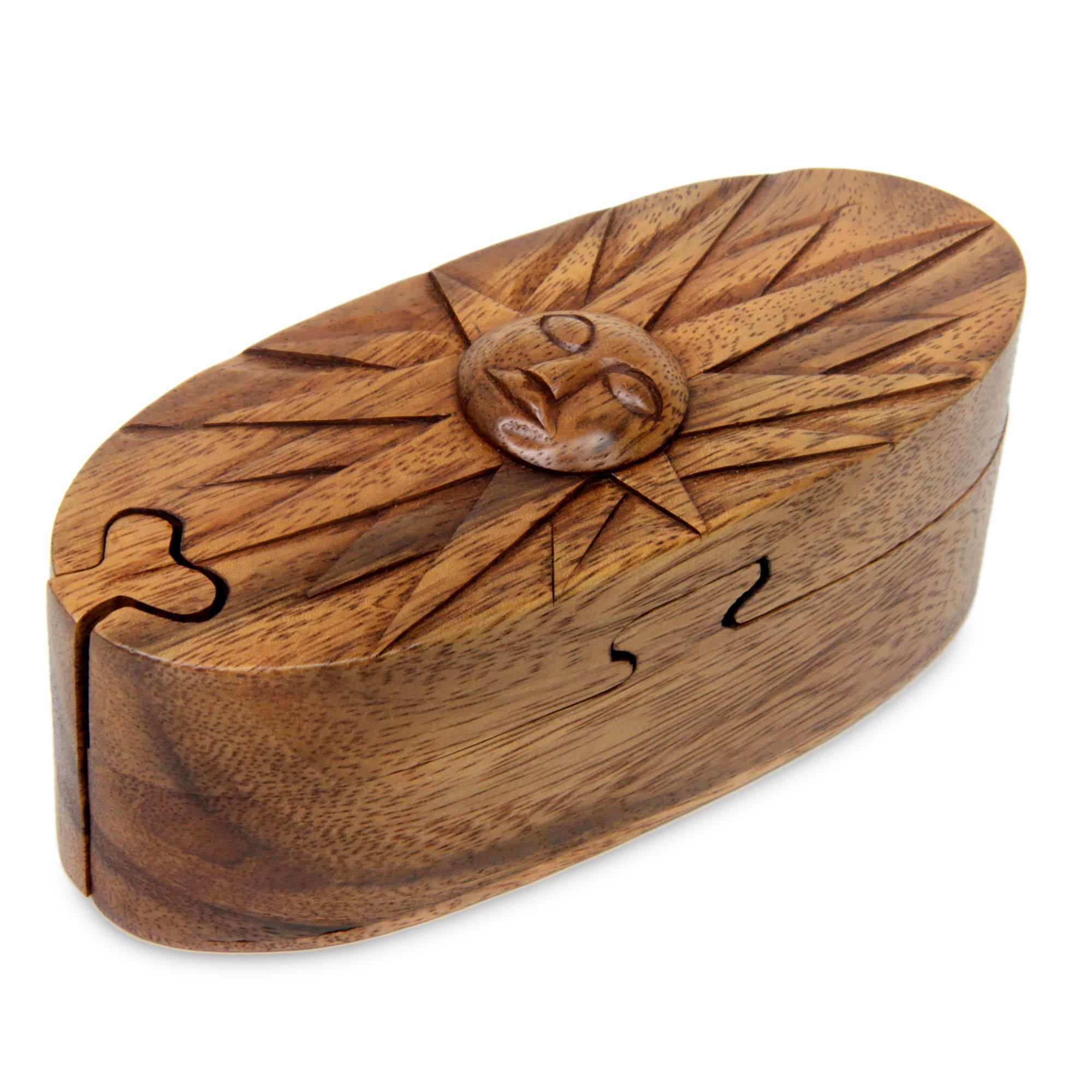 handmade wooden puzzle boxes