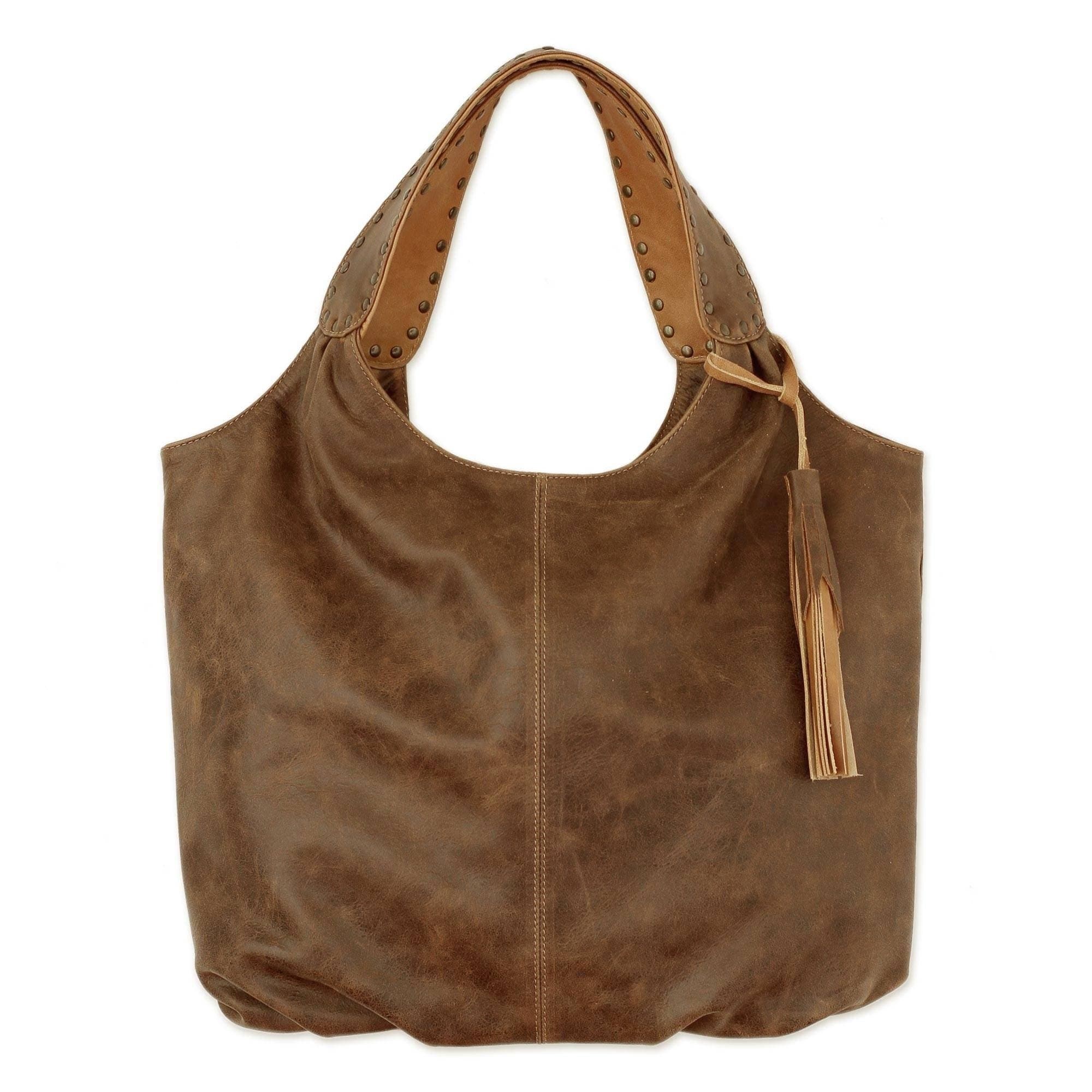 leather hobo purse