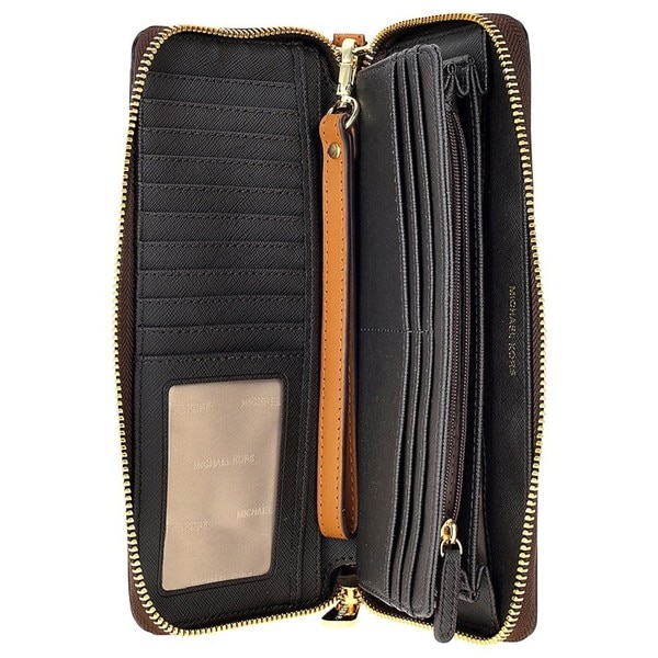 michael kors wallet jet set continental