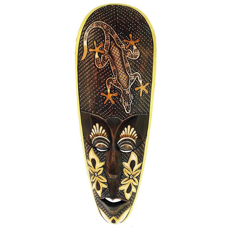 Fair Trade Handmade Gecko Mask Lombok Sctut (Indonesia)