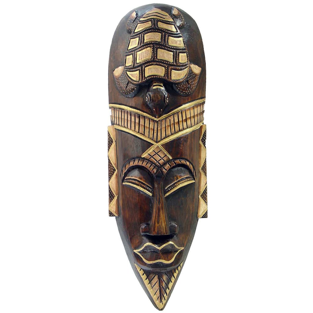 Fair Trade Handmade Turtle Jengot Mask (Indonesia)